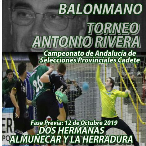 Almuñécar sede del Torneo “Antonio Rivera” de selecciones provinciales cadete de Balonmano.